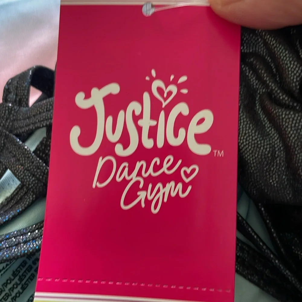 Justice Ombre Macrame Back Leotard - Various Sizes - Picture 9 of 10